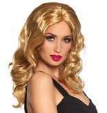 Pruik lang haar blond Celebrity