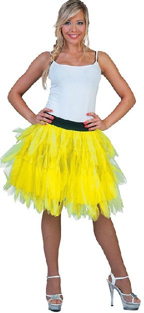 Fancy Petticoat fluor geel afbeelding