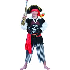 Piratenkostuum jongen Sailor 4-delig
