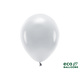 Pastel Zilvergrijze Ballonnen Premium Organic (10st)