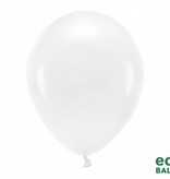 Pastel Witte Ballonnen Premium Organic (10st)