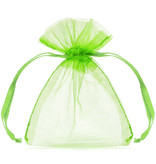 Organza zakjes Appel Groen 7,5x10cm (20st)