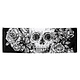 Banner Day Of The Dead Zwart/Wit  (74x220cm)