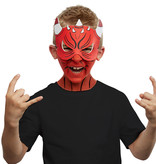 Duivel masker en make-up set