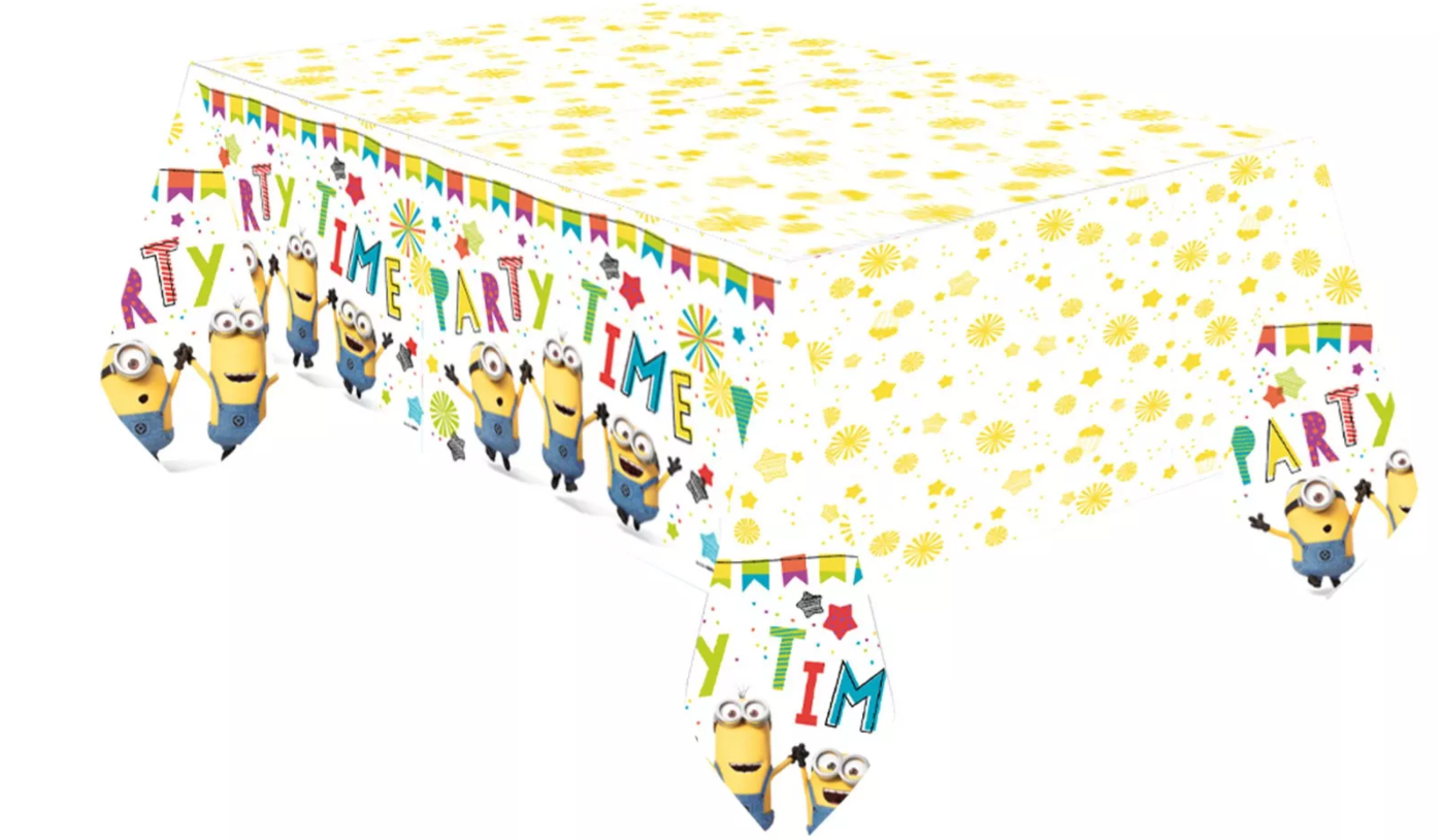 Tafelkleed Minions Party (120x180cm)