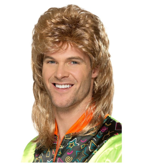 Foute Mullet Pruik