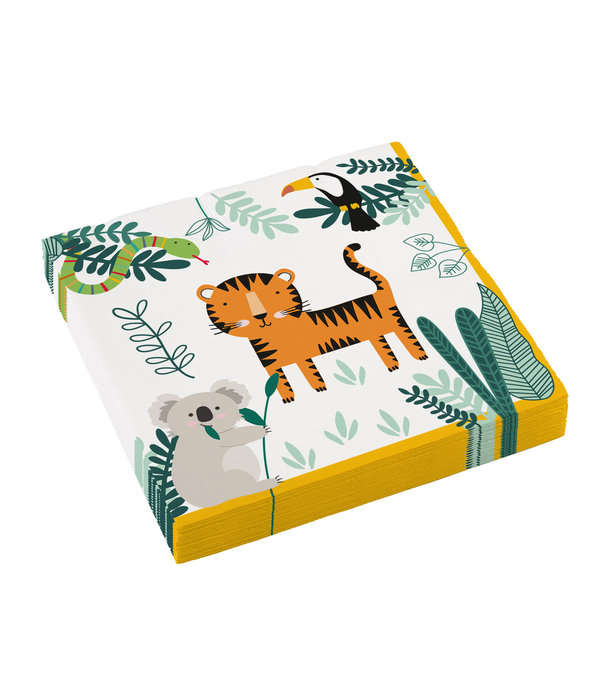 Servetten 'Get Wild' Jungle (16st)