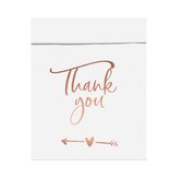 Verpakking zakjes 'Thank You' (6st)