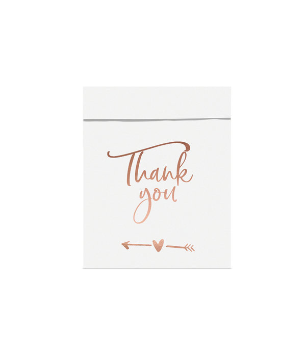 Verpakking zakjes 'Thank You' (6st)