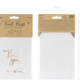 Verpakking zakjes 'Thank You' (6st)