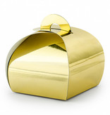 Geschenkdoosjes Goud (10st)