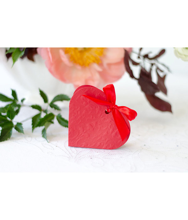 Cadeaudoosjes Hart Rood (10st)