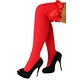Kousen rood met rode strikken Britney