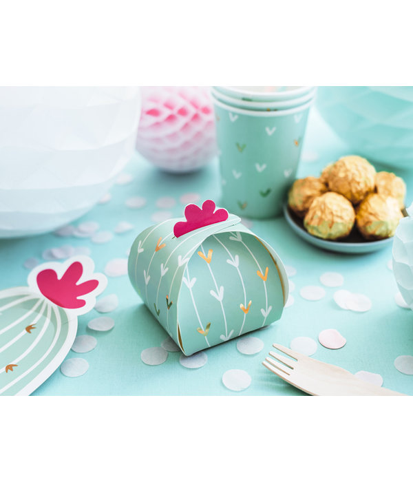 Bedankdoosjes mint Cactus (10st)