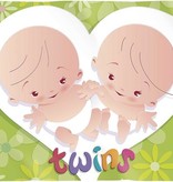 Gevelvlag "Twins" 90x60cm