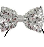 Strik zilver pailletten