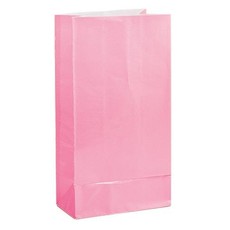 Papieren Giftbags Pink (12st)
