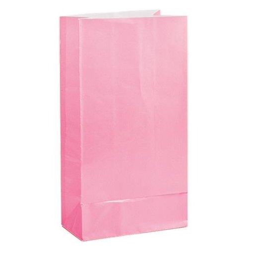 Papieren Giftbags Pink (12st)