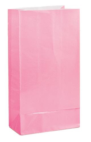 Papieren Giftbags Pink (12st) afbeelding