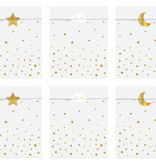 Traktatiezakjes Little Star 13x14cm (6st)