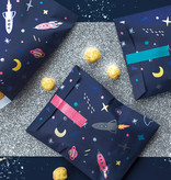 Traktatiezakjes Space 13x14cm (6st)