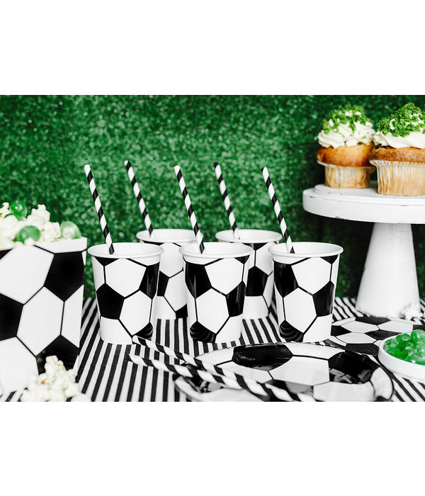 Drinkbekertjes Voetbal (6st)