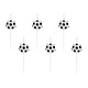 Voetbal Taartkaarsjes (6st)