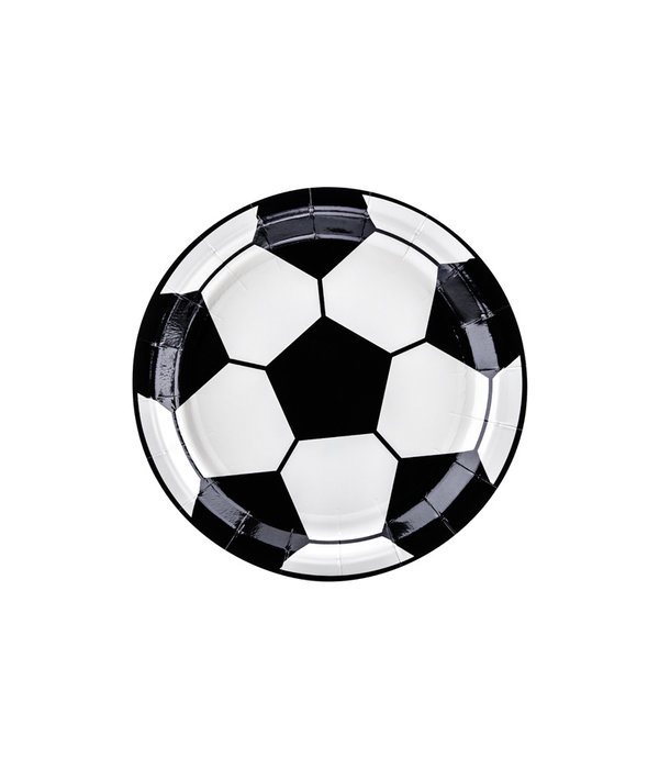 Voetbal gebaksborden (6st)