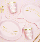 Bordjes Kat roze Cat Collection (6st)