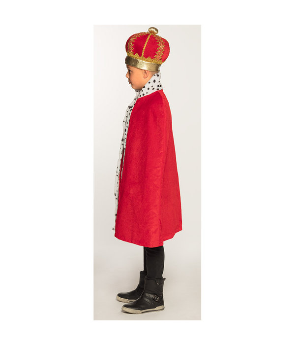 Koningsmantel Kind Rood Willem
