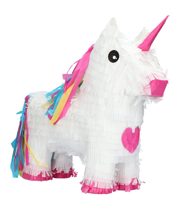 Pinata Eenhoorn Rainbow Bday (35x35cm)