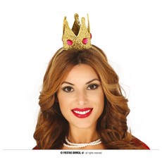 Minihoedje Kroon goud