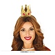 Minihoedje Kroon goud