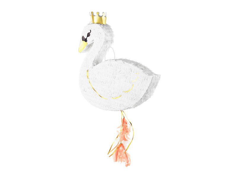 Pinata Zwaan met kroontje afbeelding