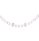 Letterslinger Nijntje 'Hoera Een Meisje' (3m)