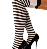 Piratenkousen zwart/wit