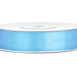 Satijnlint Lichtblauw 12mm/25m