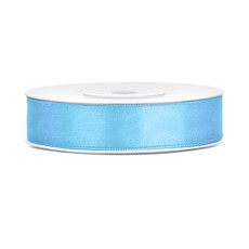 Satijnlint Lichtblauw 12mm/25m