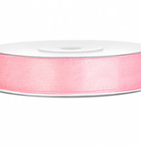 Satijnlint Lichtroze 12mm/25m