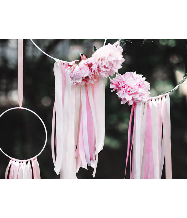 Satijnlint Lichtroze 12mm/25m