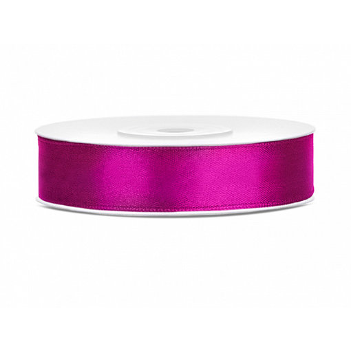Satijnlint Fuchsia 12mm/25m