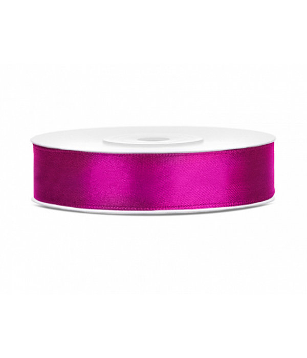 Satijnlint Fuchsia 12mm/25m