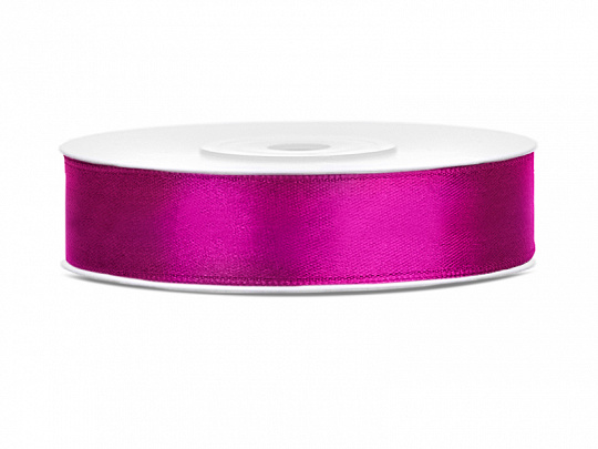 Satijnlint Fuchsia 12mm/25m