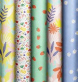 Rol Cadeaupapier Madeliefjes