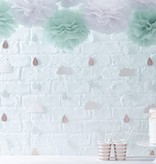 Wolkenhangers Babyshower backdrop (6st)