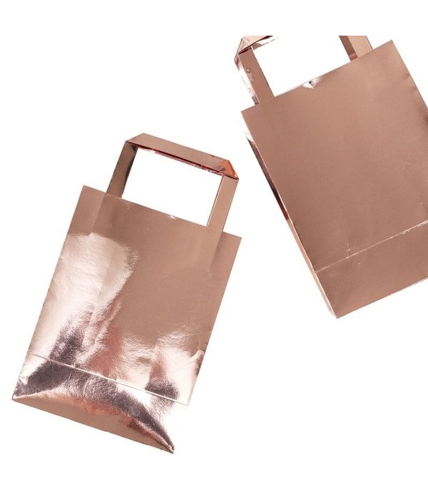 Party Bags Roségoud (5st)