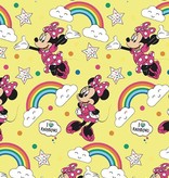 Rol Cadeaupapier Geel Minnie Mouse