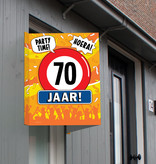 Raambord 70 Jaar Verjaardag (60x45cm)