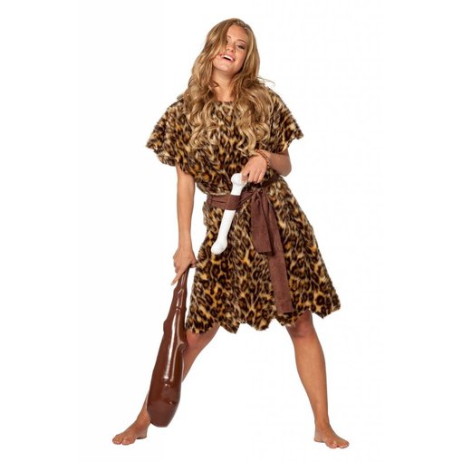 Holbewoonster verkleedkleding vrouw