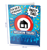 Raambord Welkom Thuis (60x45cm)